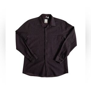 Haupt Chocolaté Brown Check Patterned Button-Down Shirt